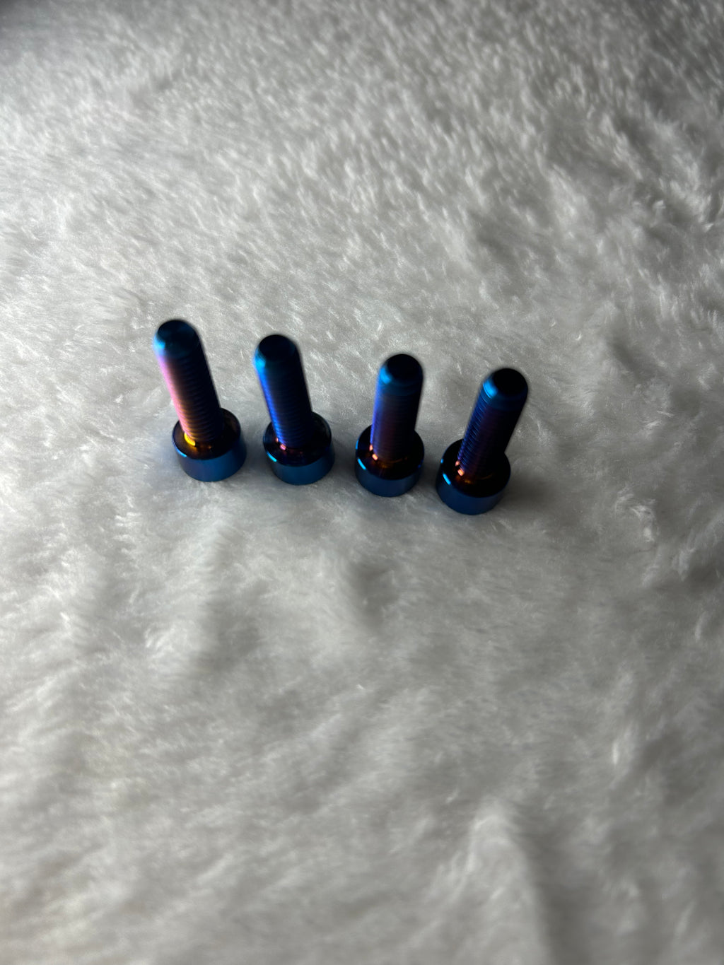 Talaria X3 Triple clamp titanium bolts (set of 4)
