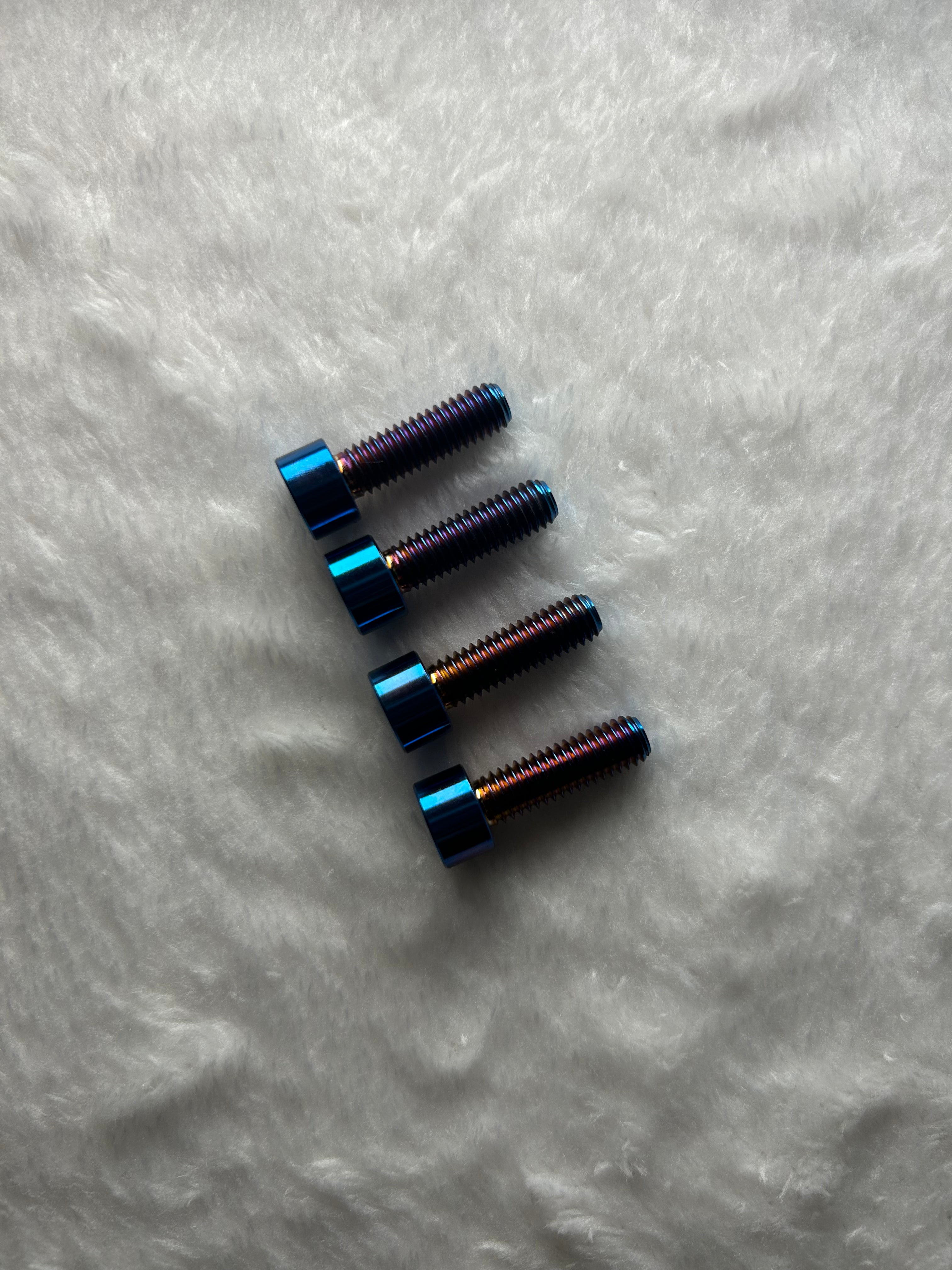 Talaria X3 Triple clamp titanium bolts (set of 4)